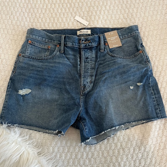 NWT Madewell The Dadjean Shorts - Picture 2 of 4